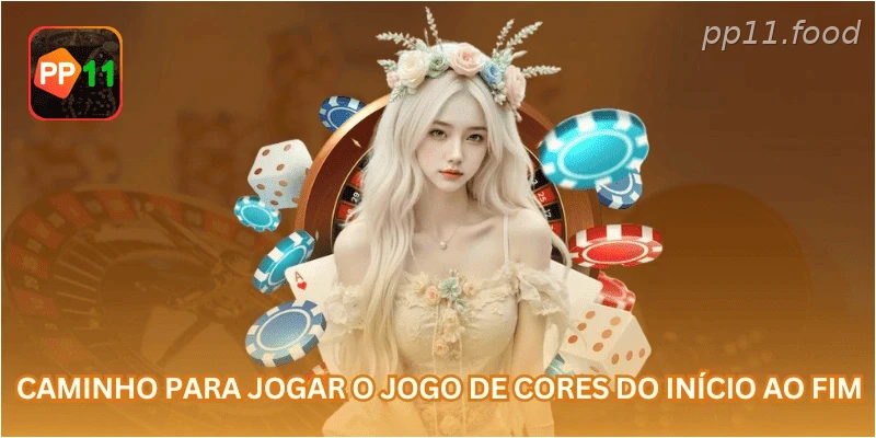 Caminho para jogar o jogo de cores do início ao fim
