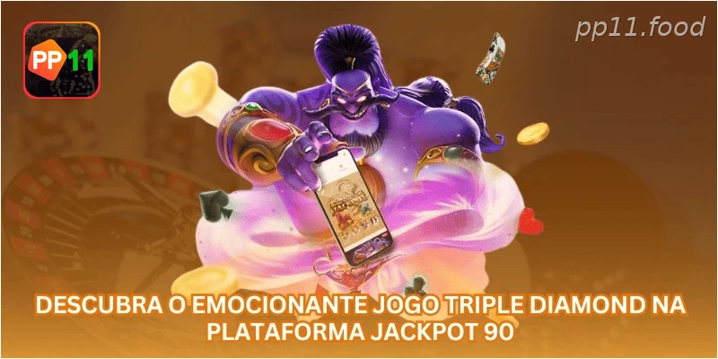 Descubra o emocionante jogo Triple Diamond na plataforma Jackpot 90.