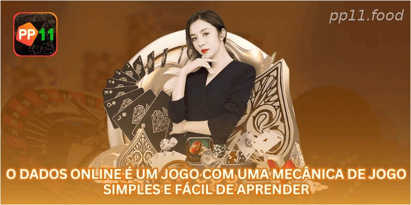O Dados online é um jogo com uma mecânica de jogo simples e fácil de aprender.
