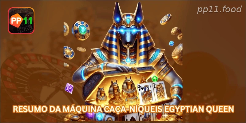 Resumo da máquina caça-níqueis Egyptian Queen